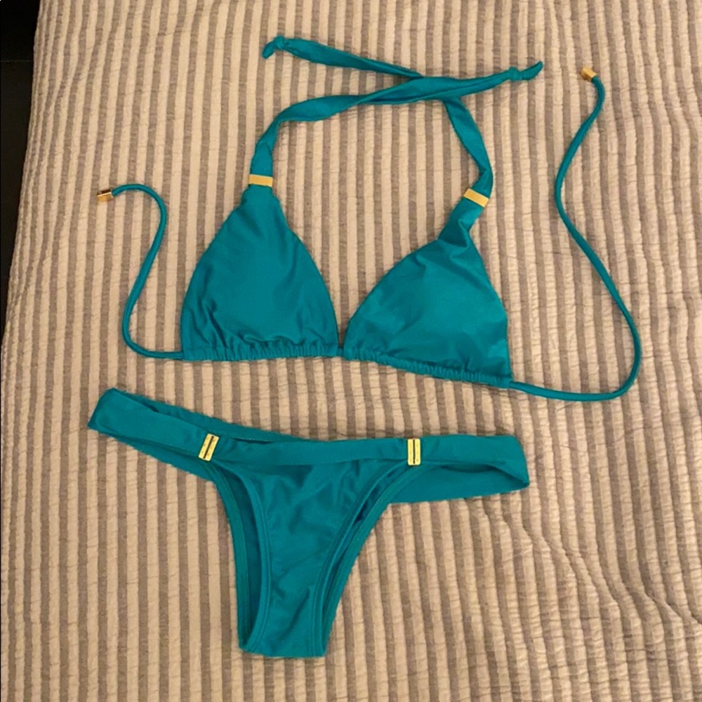 Vix bia swimwear size small top and Brasil bottom.